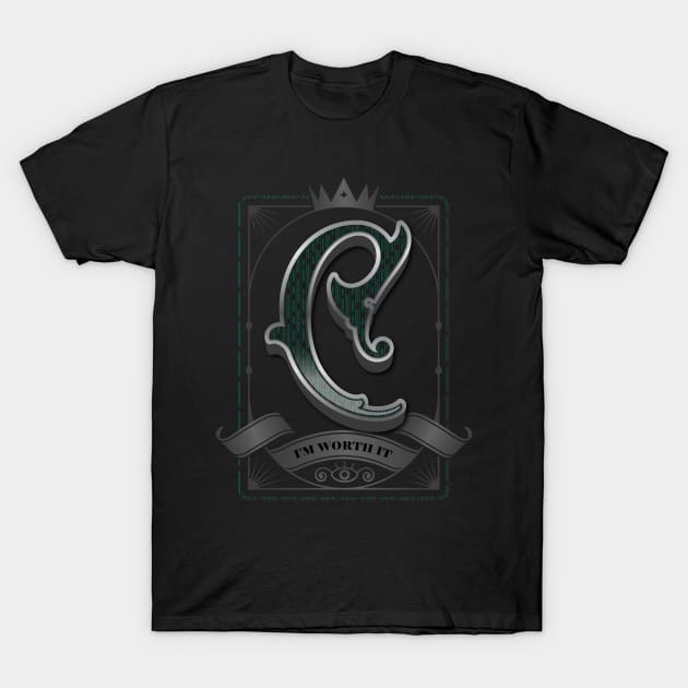 Letter C T-Shirt by MarcSam